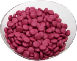 beet colored candy