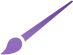 Purple Brush