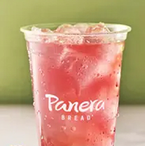 Panera pink iced drink