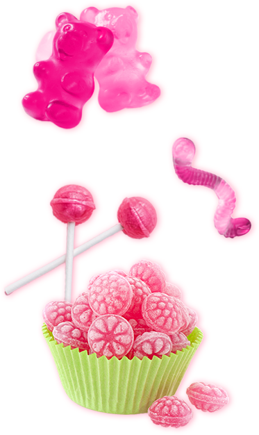 pink gummies