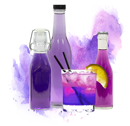 purple alcoholic beverages