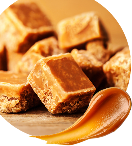 caramel fudge