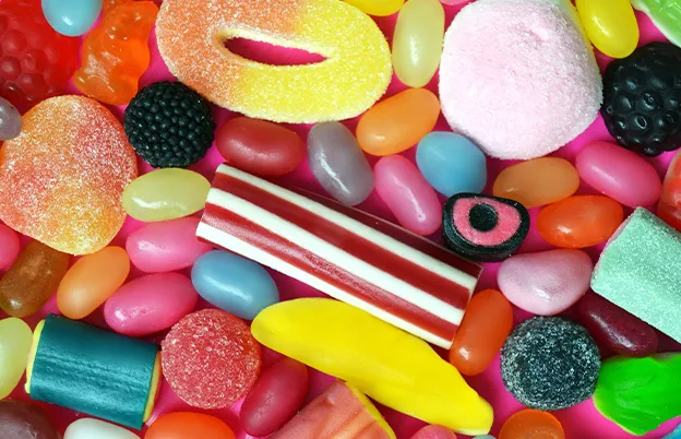 colorful candies