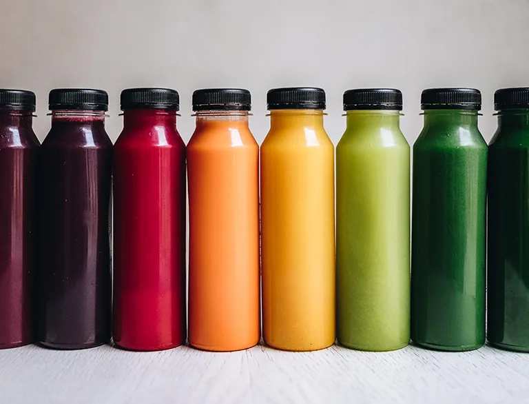 colorful drinks