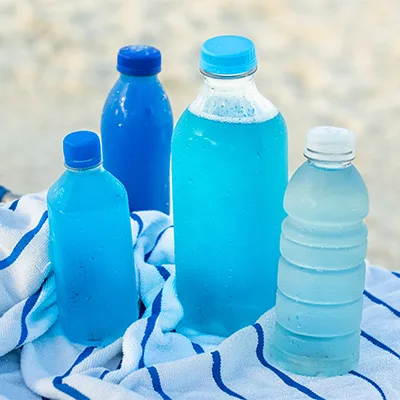 blue drinks