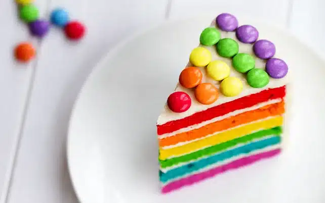 rainbow cake