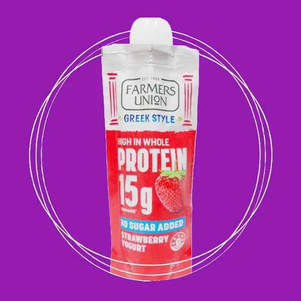 No Sugar Added Greek Style Strawberry Yogurt